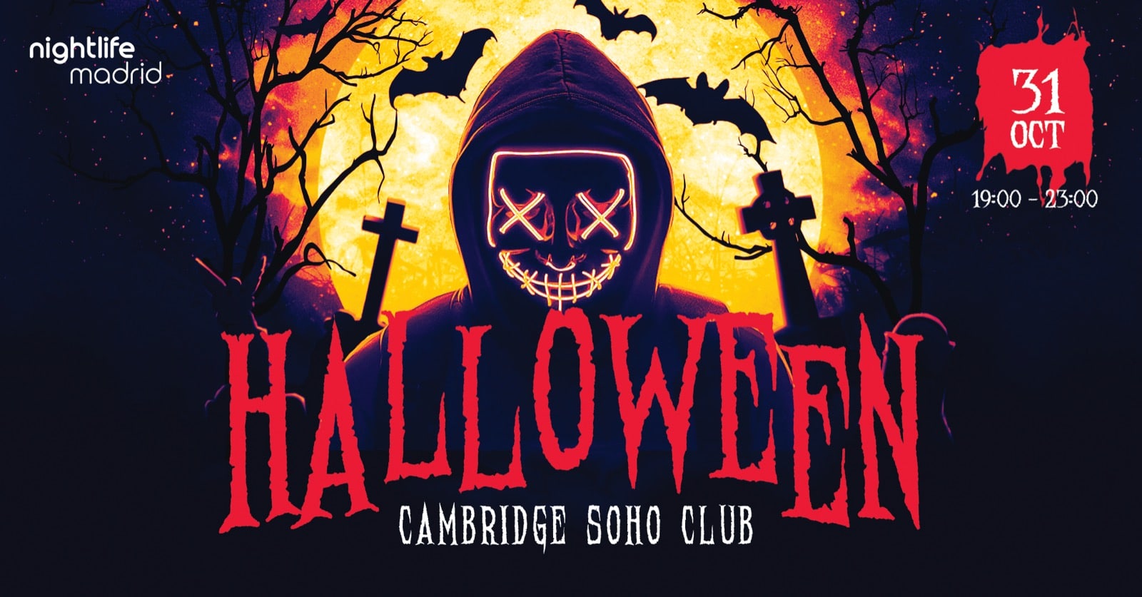 Halloween Madrid 2020 - Saturday Halloween Madrid 2020 - Saturday